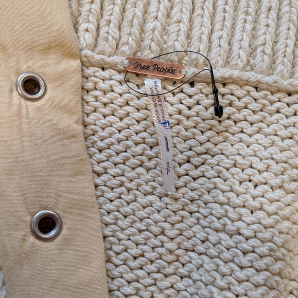 free people knit sweater top sleeveless - Picture 6 of 7